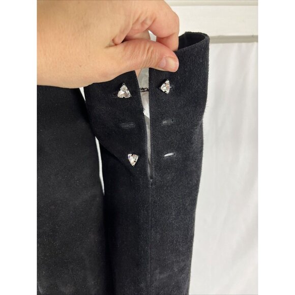 Violavinca Suede Knee-High Boots Womens EU Size 38 Made in Italy - Picture 8 of 14